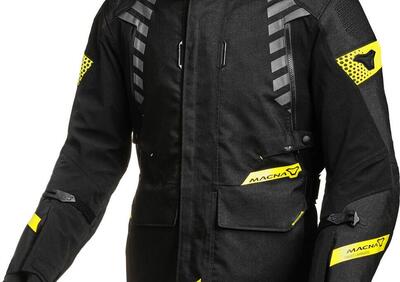 Giacca moto touring Macna Ultimax Nero Giallo - Annuncio 9853550
