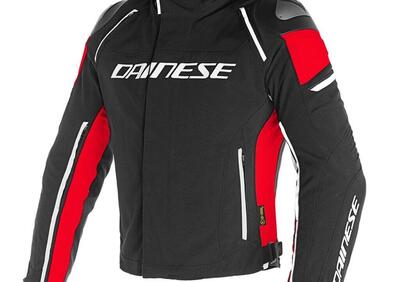 Giacca moto Dainese RACING 3 D-DRY Nero Nero Rosso - Annuncio 9465536