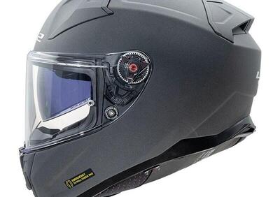 casco integrale LS2 Vector 2 in fibra grigio opaco - Annuncio 9576459