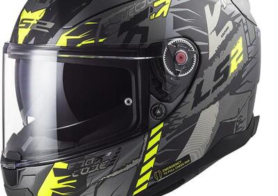 casco integrale LS2 Vector 2 in fibra giallo - Annuncio 9899594