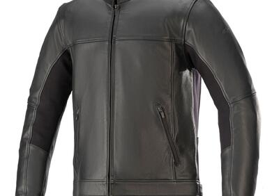 Giacca moto pelle Alpinestars TOPANGA Nero - Annuncio 9843323