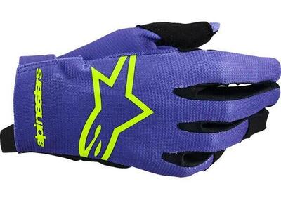 Guanti Cross Bambino Alpinestars Radar Viola Giall - Annuncio 9910766