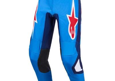 Pantaloni Cross Alpinestars Fluid Grid Blu Rosso - Annuncio 9910827
