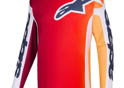 Maglia Cross Alpinestars Racer Portl Rosso Grigio - Annuncio 9910863