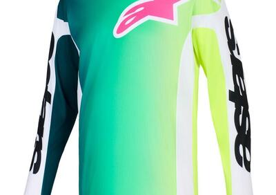Maglia Cross Alpinestars Racer Portl Verde Bianco - Annuncio 9910864