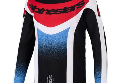 Maglia Cross Alpinestars Techstar Knif Nero Bianco - Annuncio 9910873