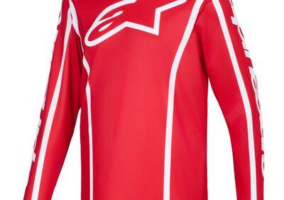 Maglia Cross Alpinestars Fluid Apex Rosso Bianco - Annuncio 9910888