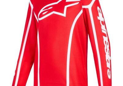 Maglia Cross Bambino Alpinestars Fluid Apex Rosso - Annuncio 9910906