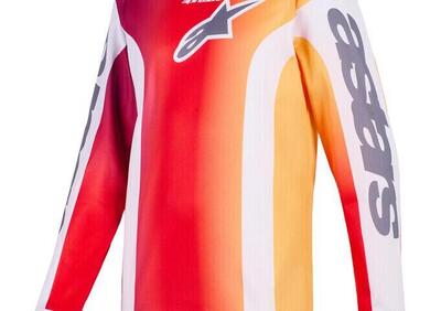 Maglia Cross Bambino Alpinestars Fluid Portl Rosso - Annuncio 9910907