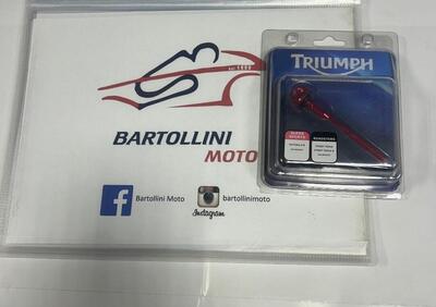 Kit tappo olio in ergal rosso per Triumph - Annuncio 9914067