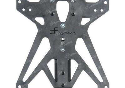 Kit portatarga con catadiottro e luce targa Lighte Lightech - Annuncio 8984485