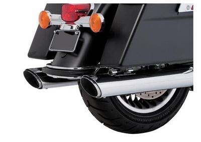 Marmitte Vance & Hines 4” Twin Slash Round Slip-On - Annuncio 8547462