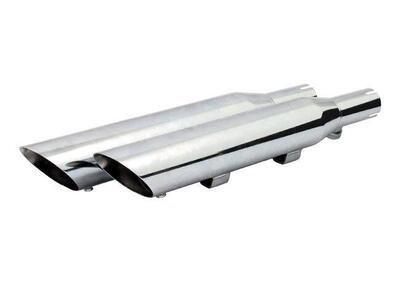 Marmitte Slash Down 3" cromate (replica Screamin E  - Annuncio 8547699