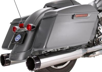 Coppia marmitte S&S Tracer MK45 da 4,5" cromo e ne  - Annuncio 9715100