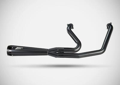Scarico 2 in 1 Racing nero Zard per Softail dal 20 - Annuncio 9833799