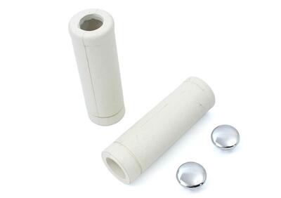 Manopole Bianche con tappi cromati per accelerator  - Annuncio 8547793