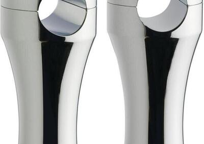 Riser alti 4'' cromati dritti per manubri da 1'' C  - Annuncio 8547837