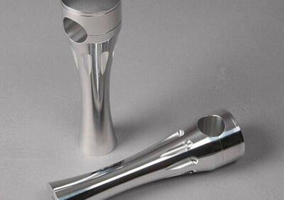 Riser alti 6" lucidi in alluminio CK per manubri d  - Annuncio 8547846