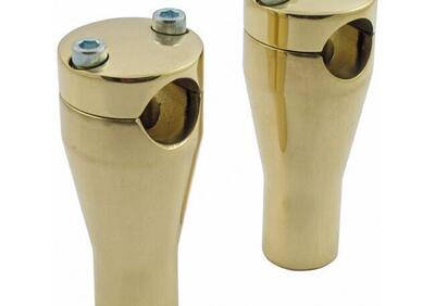 Riser Paughco alti 4'' ottone lucido Per manubri d - Annuncio 8547886