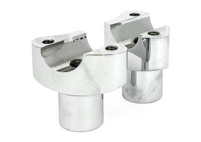 Riser in alluminio forgiato alti 2’’, dritti, crom  - Annuncio 8547891