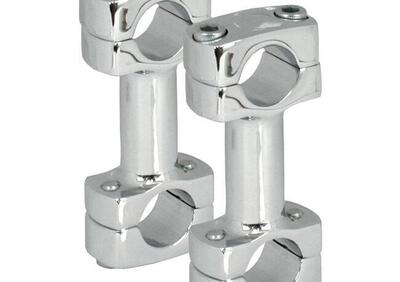 Riser Paughco Dog Bone alti 5”, cromati, Per manub - Annuncio 8826919