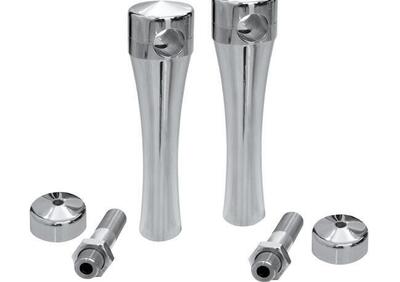 Riser Rebuffini neri alti 6” lisci forati con pass  - Annuncio 8826940