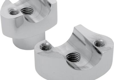 Riser alti 1-3/4’’, dritti, cromati Per manubri da Drag Specialties - Annuncio 9113841