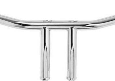 Manubrio T Bar 1" alto 7,25" Largo 77cm Cromato, c  - Annuncio 8548170