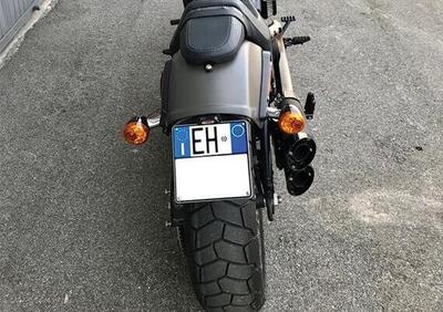 Portatarga posteriore nero con luce targa per Soft Mcj - Annuncio 8548239