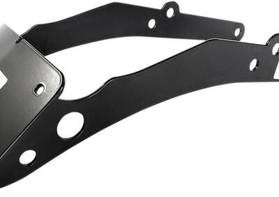 Portatarga centrale curvo nero per Softail Slim e  - Annuncio 9059889