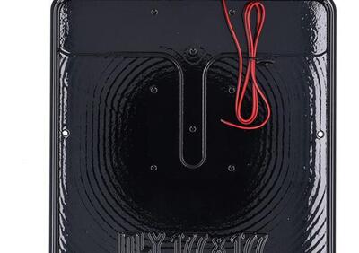 Portatarga NERO LUCIDO con luce targa a led per ta  - Annuncio 9427980