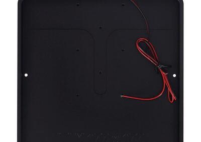 Portatarga NERO OPACO con luce targa a led per tar  - Annuncio 9427981