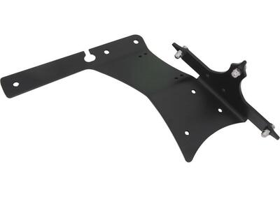 Portatarga laterale in alluminio NERO HKC per Spor  - Annuncio 9760959