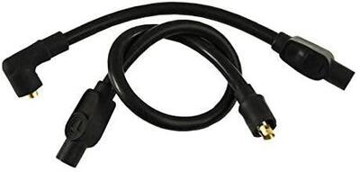 Cavi candele neri 10,4mm per Softail dal 2000 al 2 