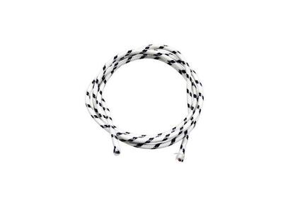 Cavo elettrico in tessuto bianco-nero Matassa da 7  - Annuncio 8550026