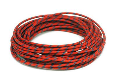 Cavo elettrico in tessuto rosso-blu Matassa da 7,5  - Annuncio 8550029