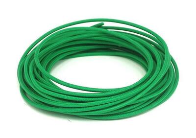 Cavo elettrico in tessuto verde Matassa da 7,5 met  - Annuncio 8550034