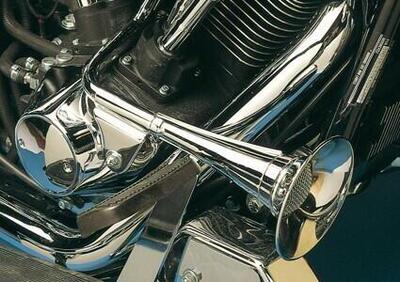 Clacson a tromba cromato per Softail Custom Chrome  - Annuncio 8550063