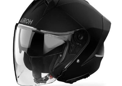 TRIMBOLIMOTO CASCO AIROH JET H.21 CARBON NERO OPAC - Annuncio 9922210