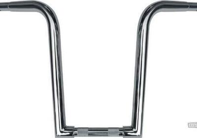 Manubrio Ape Hanger 1-1/4" alto 14" Cromato Z Outl  - Annuncio 8548017