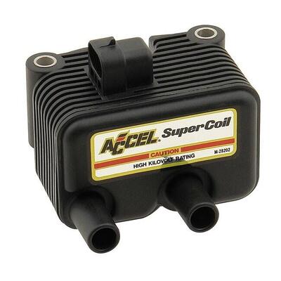 bobina nera Accel Super Coil per Sportster dal 200