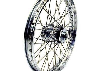 Ruota anteriore a 40 raggi cromata 21x2,15 Per Sof  - Annuncio 9210855