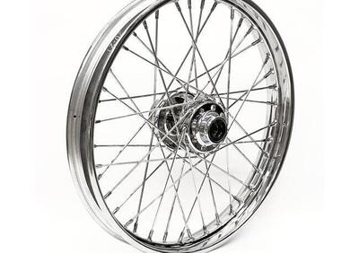 Ruota anteriore a 40 raggi cromata 21x2,15 per Sof  - Annuncio 9210856