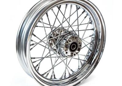 Ruota anteriore a 40 raggi cromata 16x3 Per Softai  - Annuncio 9210858