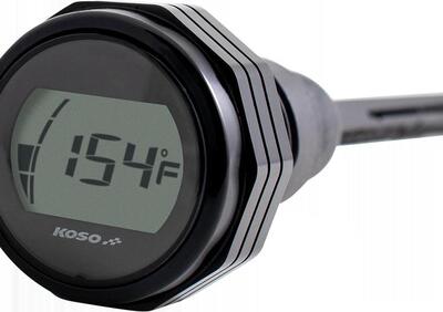 Tappo con temperatura serbatoio olio Koso a LCD ne  - Annuncio 9412487