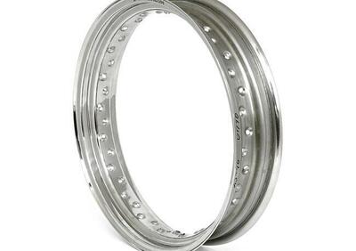 Cerchione 21x3.50 - 40 fori- inox lucido TTS  - Annuncio 8558197