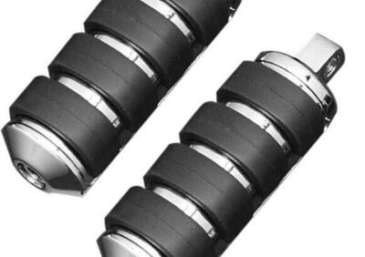 Pedaline vibra-kushion per guidatore - cromate Cus  - Annuncio 8560822