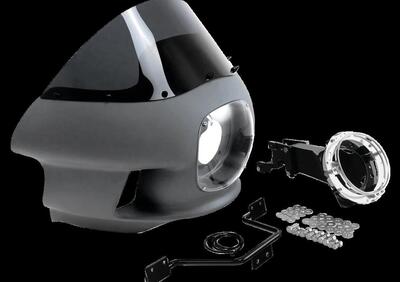 Carena stile FXR Police per Softail Street Bob FXB Zodiac - Annuncio 9830637