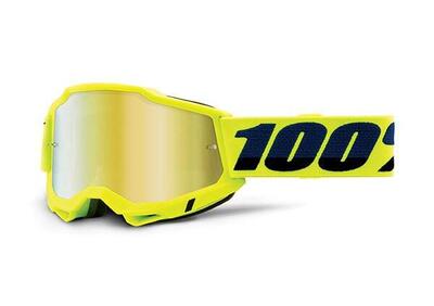 Occhiali cross 100% Accuri 2 Giallo lente a specch  - Annuncio 9824420