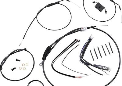 Kit cavi Dyna per manubrio alto 12'' (30cm) neri c  - Annuncio 8552664